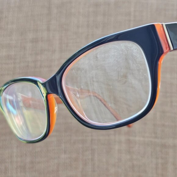 Modo Eyeglasses Frame Mod.3012 BLKOR 51[]18 145 Glasses Hndmade Frame Japan - Picture 1 of 9